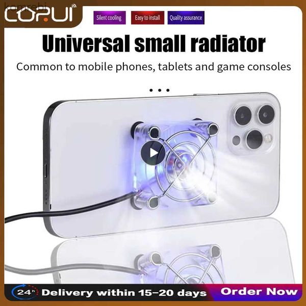 Other Cell Phone Accessories 1~8PCS Portable Mobile Phone Cooler USB Cooling Pad Cooler Fan Gamepad Game Gaming Shooter Mute Radiator Contro