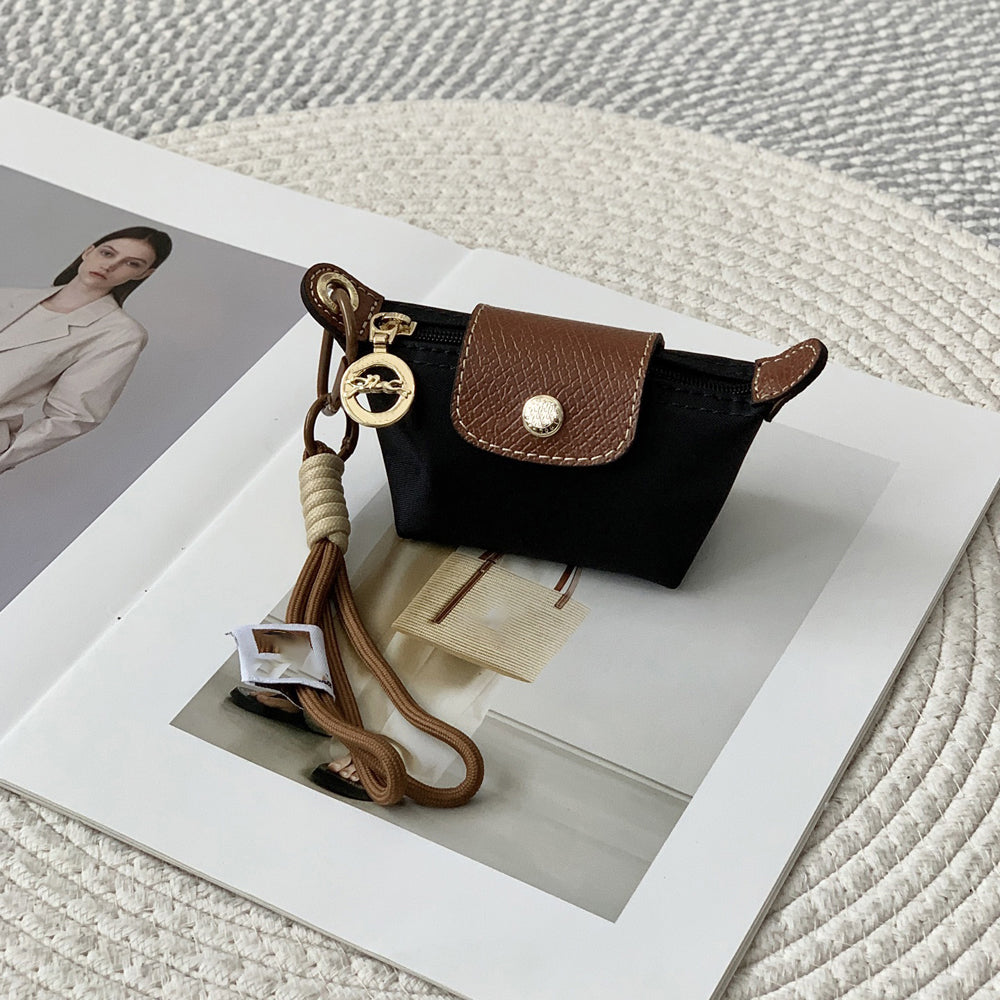 Designer keychain wallet Bag Charm Luxury mini bag purse of women Design makeup bag wallets card holder Bag Charm purses 02