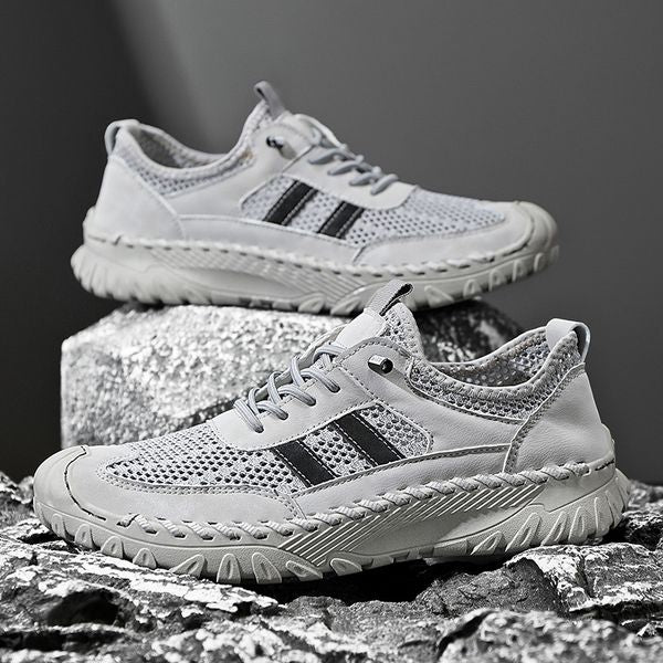 Genuine Summer Mens Casual Outdoor Leather Sandals for Men Beach Roman mens Shoes 1ebe