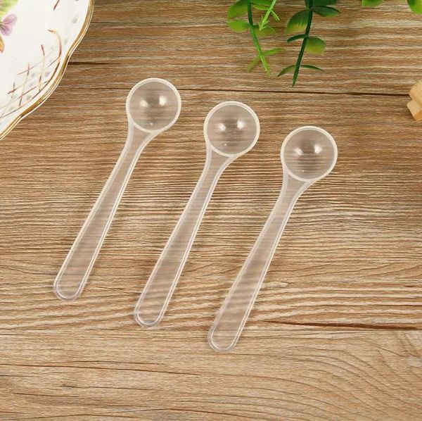 1g-2ml Plastic Measuring Spoon for Coffee Milk Protein Powder Kitchen Scoop FY5828 1014
