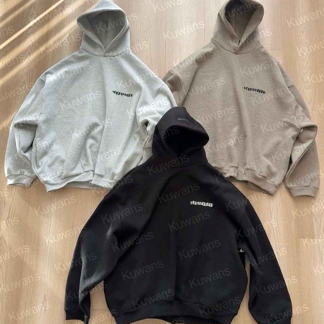 Designer Fear Hoodie Sweatshirt Sweatpants Fleece Pants Sweater Men Women Loose Streetwear Oversized Sweatsuit Hoody tracksuit Winter Prints Zip Up