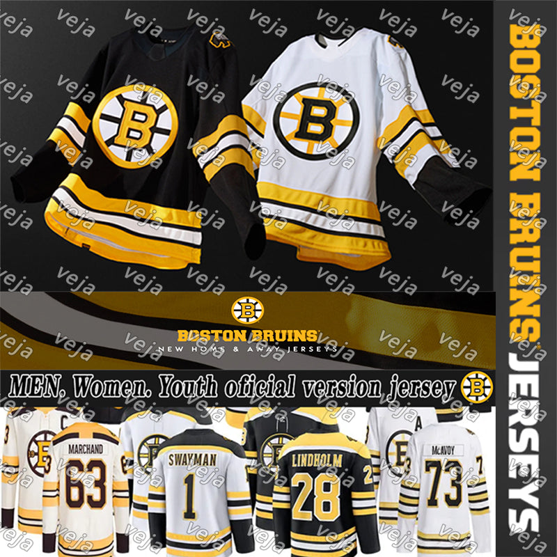 #88 David Pastrnak Jersey #63 Brad Marchand Bruins hockey Jersey #91 Nikita Zadorov Cole Koepke Jersey Elias Lindholm Mark Kastelic charlie mcavoy B