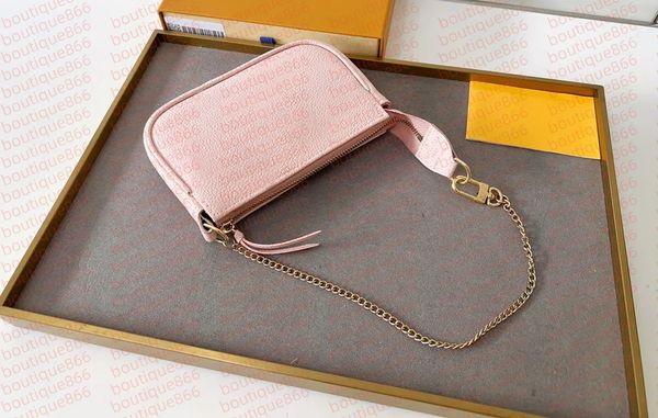 Fashion designer wallets luxury By The Pool purses flower letters Empreinte womens card holders ladies MINI POCHETTE ACCESSOIRES clutch bags