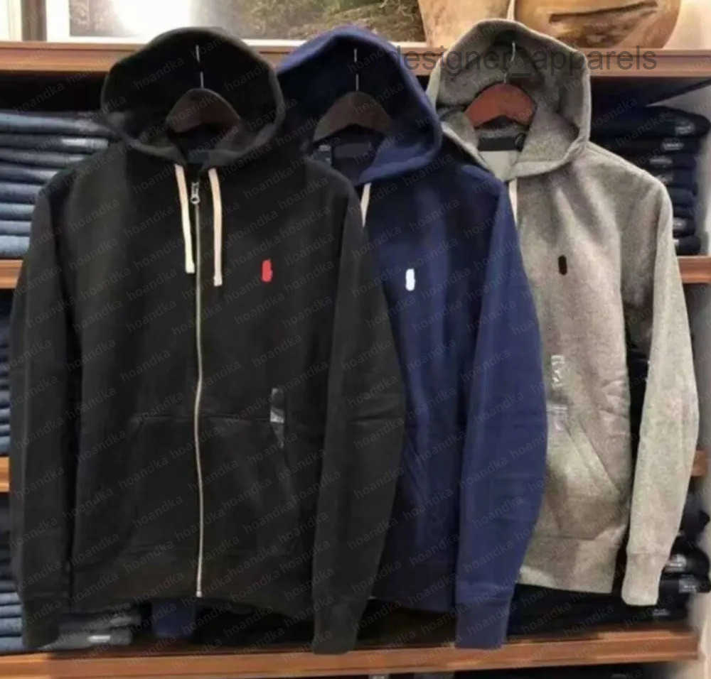 Hoodies Designer Mens Polo Men Women Plolo Tracksuit Cotton hoodie Polo jacket zip up hoodie polo long sleeve Sweatshirts polo hooded jacket coat si