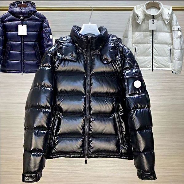 Designer Parkas Mens Down Jacket Puffer Jackets Hooded Coats Winter Casual Woman Zippers Coat Style Man Outerwear S-5XL