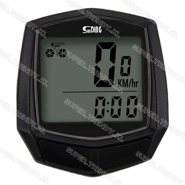 Shundong 581 Code Table Bicycle Mountain Bike Odometer Chinese And English Speed Meter Wired Code Table Riding Equipment 782