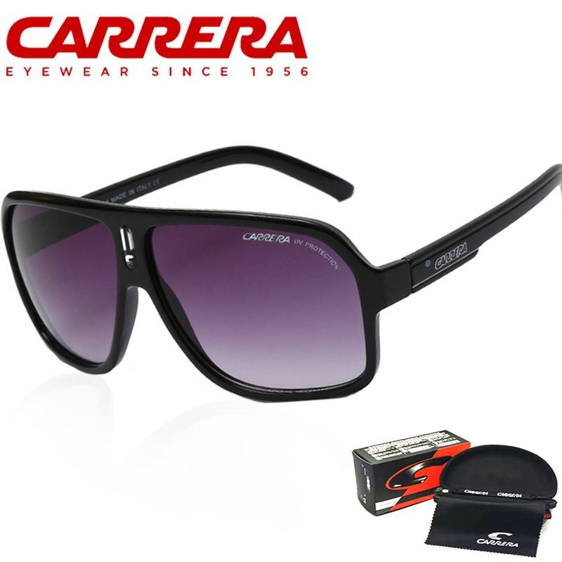 Carreras Brand Design Square Sunglasses Men Mirror Sun Glasses for Men Masculino Classic Fishing Driving Eyewear Male UV400