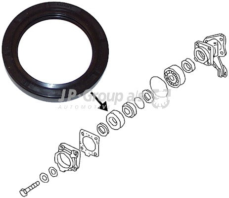 Shaft Seal, wheel bearing JP GROUP 8151250600