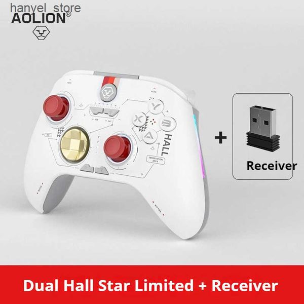 Game Controllers Joysticks Aolion 2nd Generation Wireless Switch Handle Dual Hall Linear Trigger Hall Joystick Absolute Zero Macro Back Key
