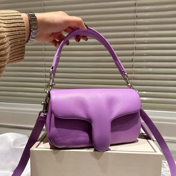 designer bag tabby pillow 18 women shoulder hand pure colour crossbody card holder luxury fashion leather casual purses cross body Bags tote
