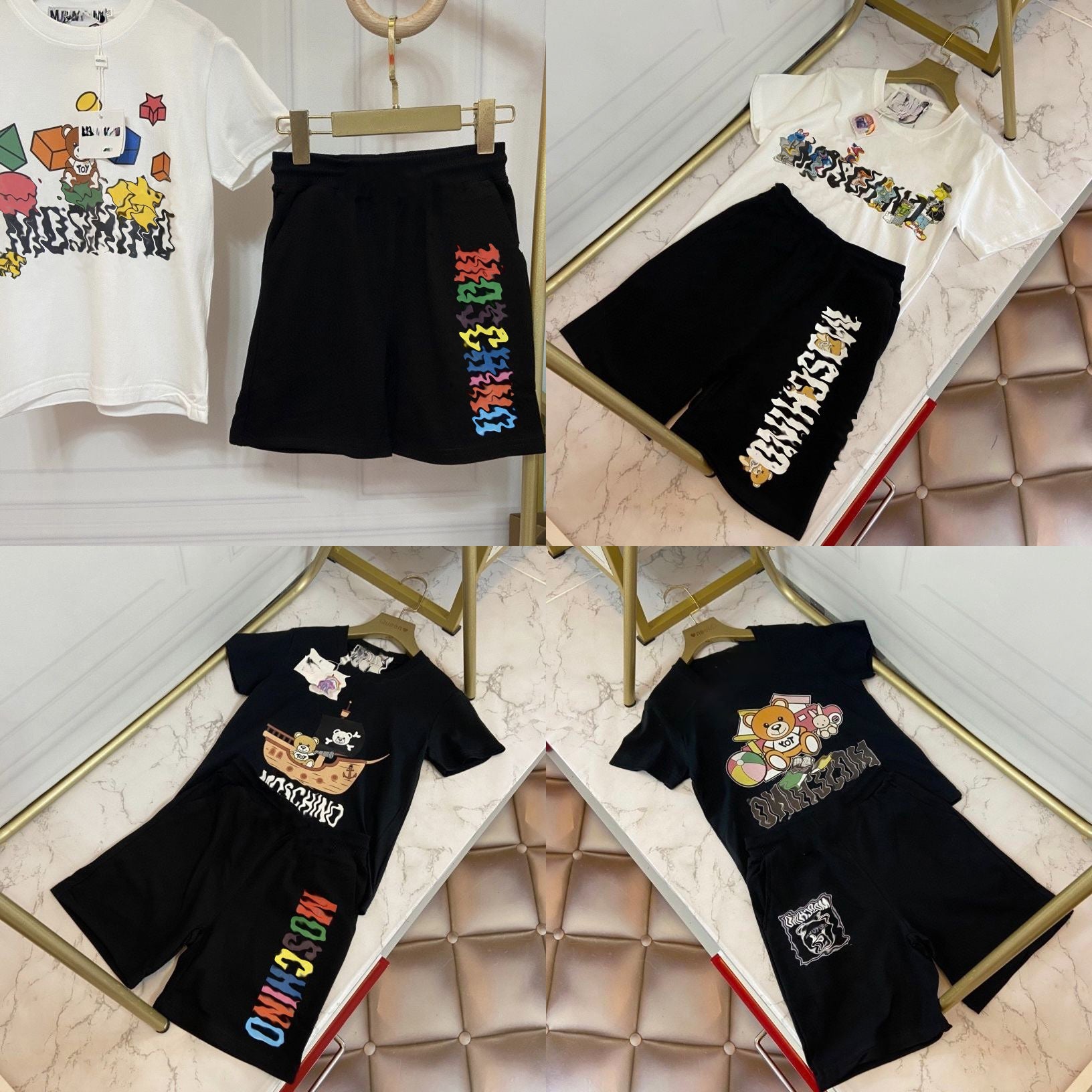 Summer Baby Boys Clothes Suit Children Casual Shirt Shorts 2Pcs Sets Kids Outfits Toddler Costume Infant Tracksuits