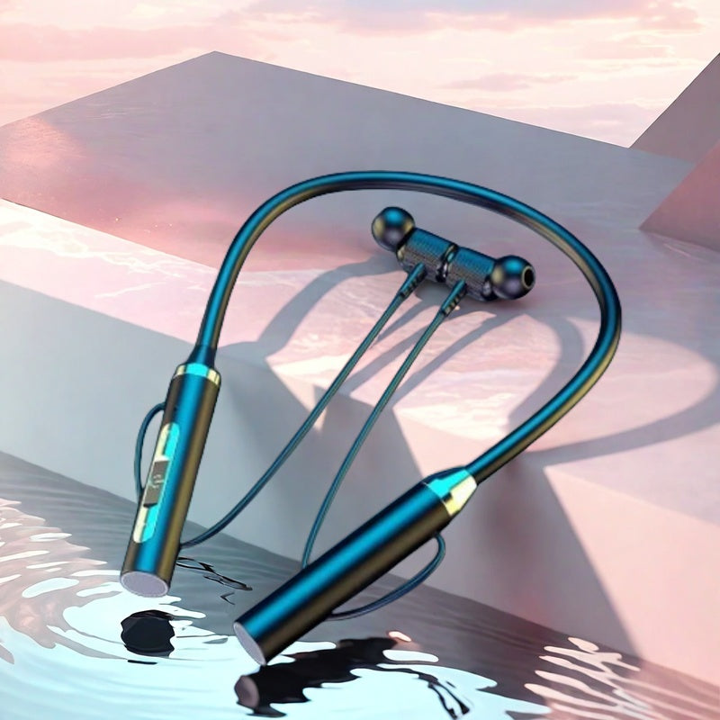 K58 Wireless Headphones Bluetooth Neckband Magnetic Earphones Sport Running Earbuds Waterproof Bluetooth 5.3 Headset With Mic