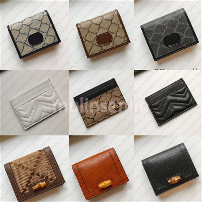 high quality designer luxury leather wallets fashion designer wallets retro handbag for men classic card holders coin purse famous with box