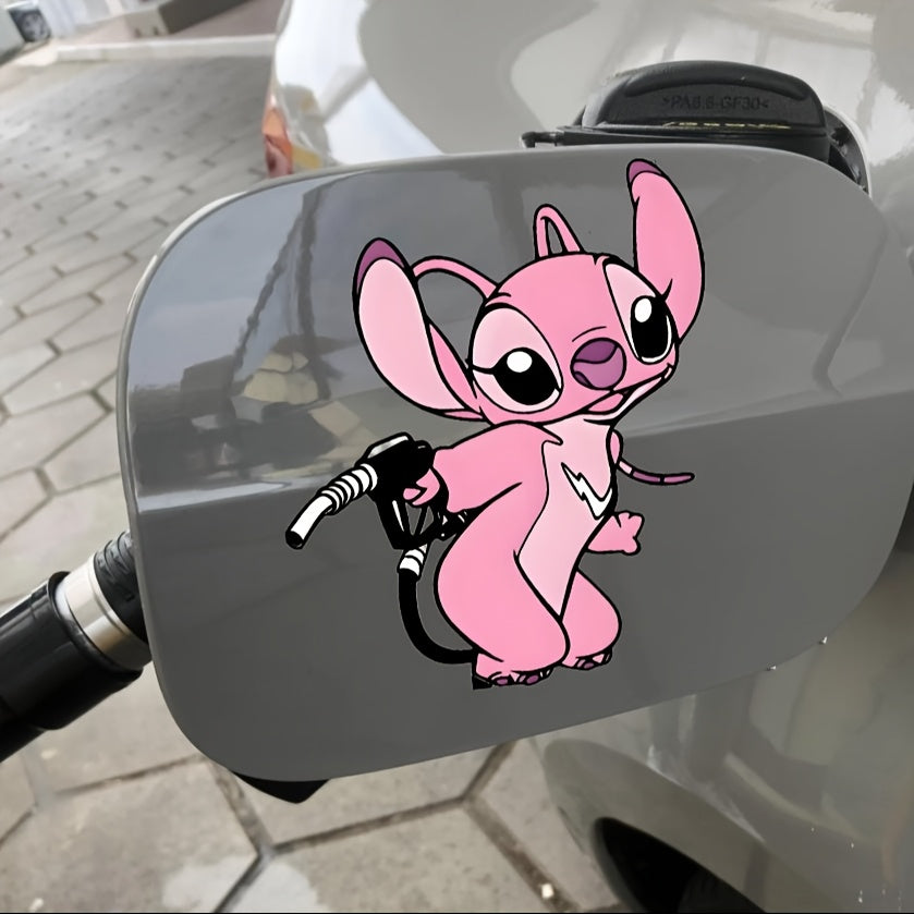 TEMU [officially Licensed] & Vinyl Car Sticker - Durable Cartoon Design, Suitable For Cars, Trucks, Motorcycles, Walls, And Laptops. Easy To Stick On