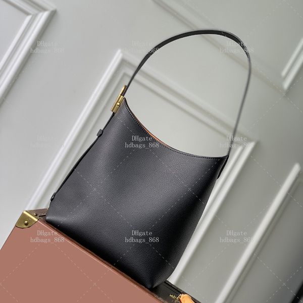 LOW KEY HOBO PM Tote Handbag Shoulder bags 28CM Designer Shopping bag Genuine Leather Top Mirror High quality With box WL275