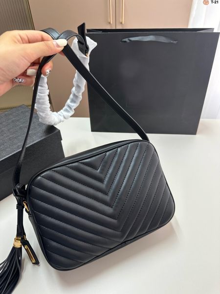 Women&#039;s and men&#039;s handbags classic brands original French stick Y-shaped bags designer shoulder bags, grain embossed leather cross