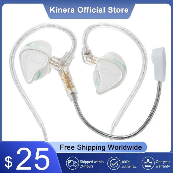 Kinera Celest Wyvern Earphone Cable With Detachable Bo Microphone IEM Au Pickup Gaming Livestreaming Mic set Wholes Z250114