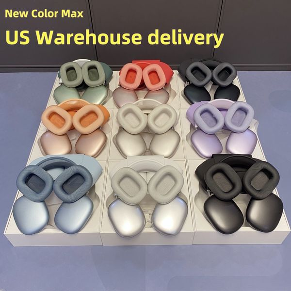 Max pro 2 4 Bluetooth Headphones Accessories pods pro Max Headphone Wireless Earphone Top Quality ANC Metal shell Silicone Anti-drop Protect