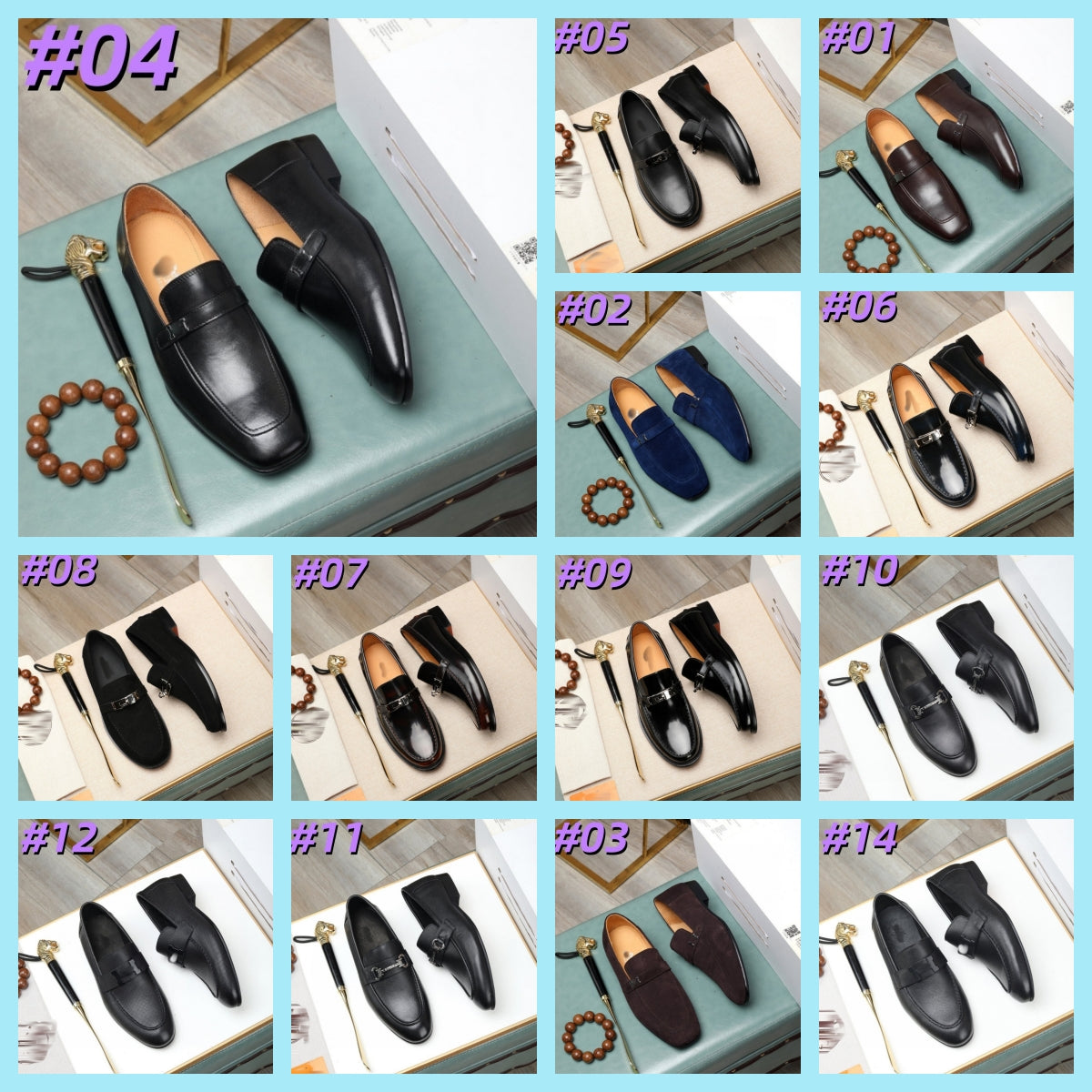 2025 Men Designer Dress Shoes 2024 New Full Grain Cow Genuine Leather Oxford Shoes Luxurious Men Classic Loafers Shoes High Quality Foraml Shoes Siz