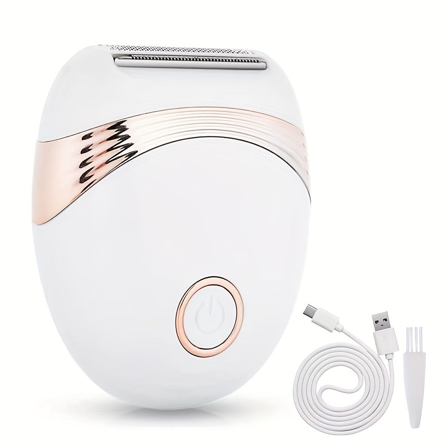 TEMU Women's Electric Hair Removal Device, A Portable Women's Bikini Trimmer Suitable For , Legs, Armpits, And Bikini Area.
