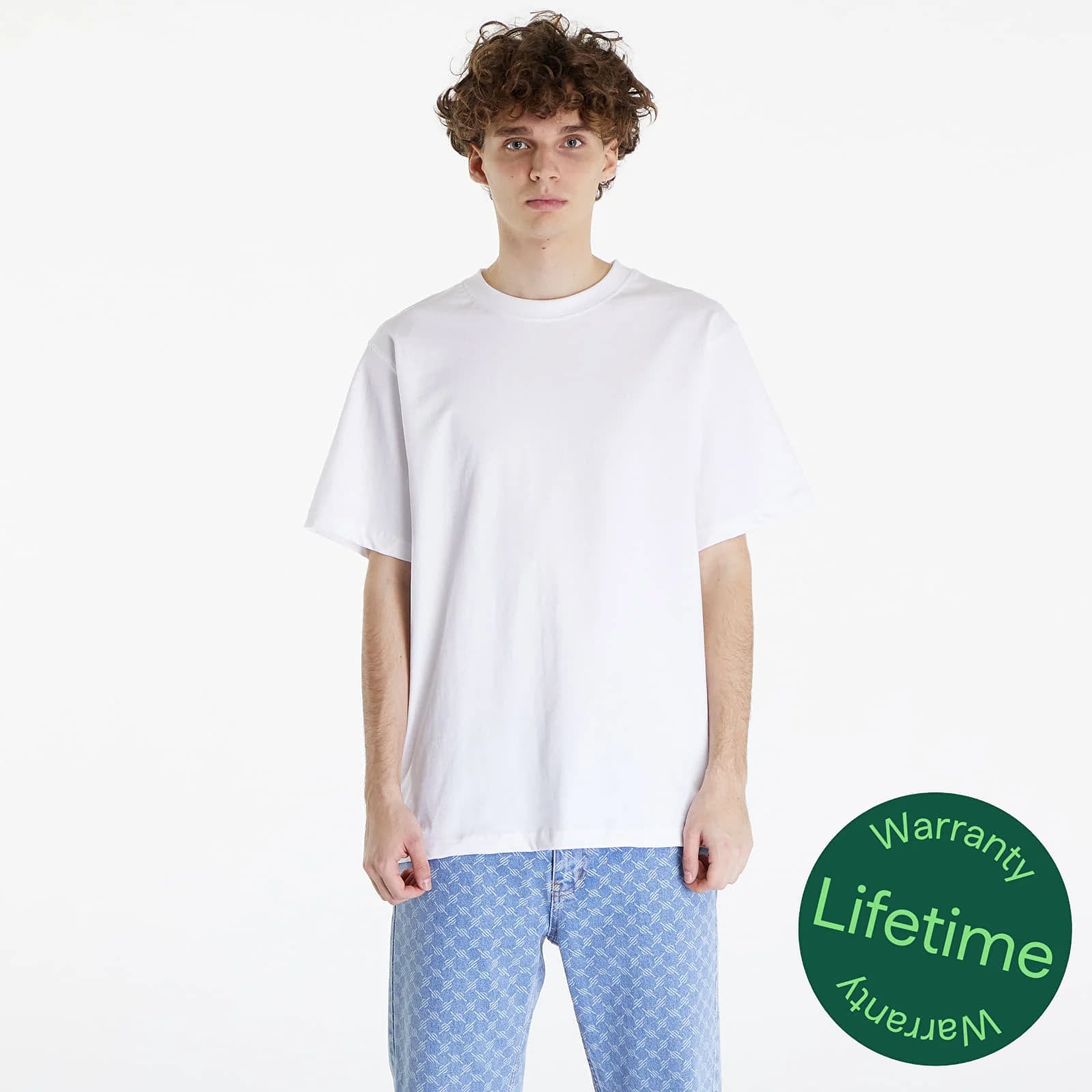 Koszulka Queens Men's Essential T-Shirt With Tonal Print White M