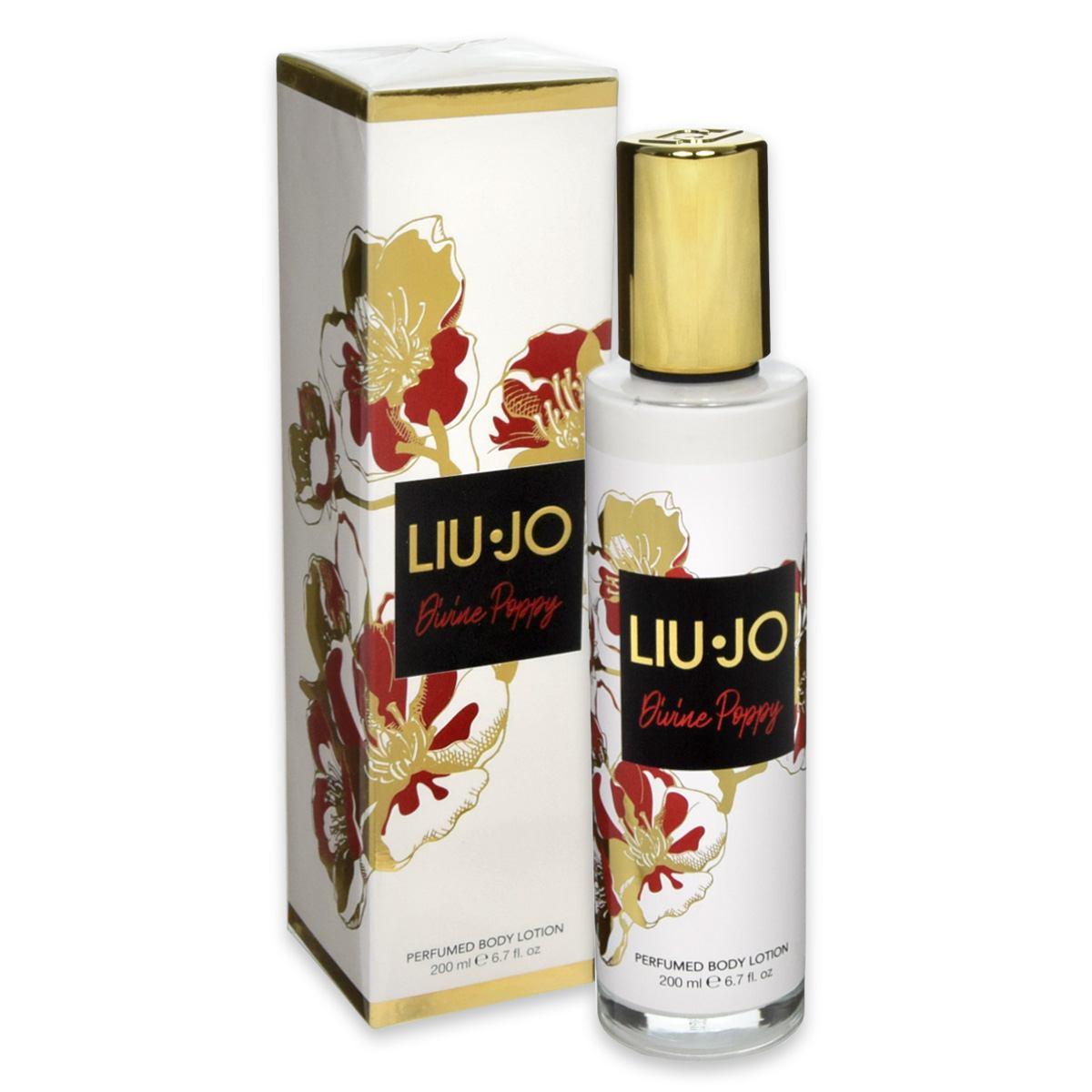 Liu-jo fragrance body lotion 200ml divine poppy