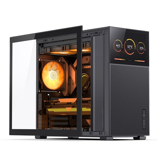 Jonsbo Pinecone D41 Case MESH Secondary Screen ATX MATX Translucency Support ATX Power 360 Cold Exhaust Sub Screen Chassis