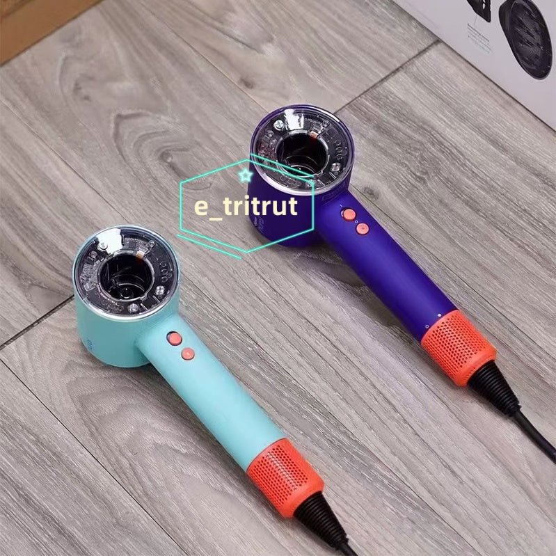 Original OEM Quality 5 Heads Icon Leafless Hair Dryer HD16 HD 16 Complete Portable Hair Dryer Filiter US EU Plug UK AU Adapter with Fashion Fanless