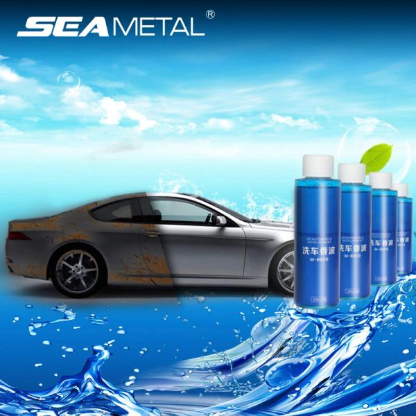 SEAMETAL 100ml Concentrated Car Wash Liquid Multifunctional Car Cleaning Shampoo Soap Foam Towel Kits for Car Wash Accessories