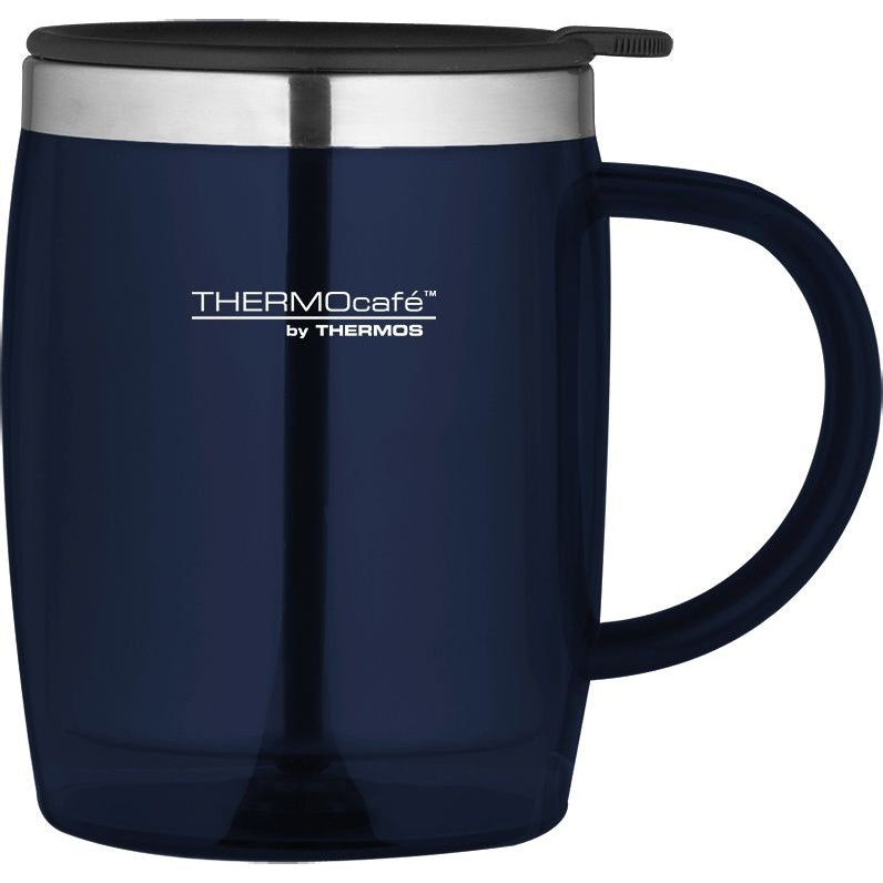 Thermos Translucent Desk Mug Blue 450ml