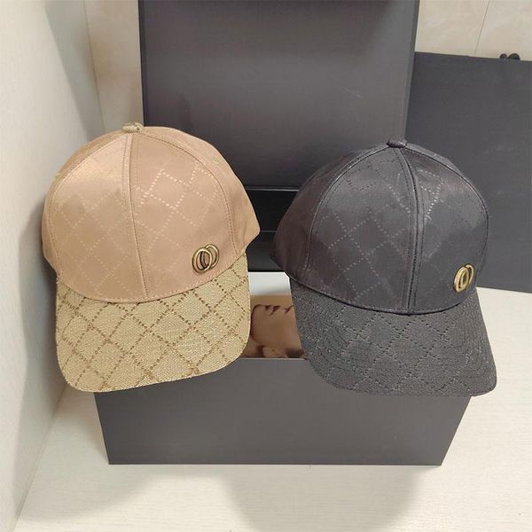 Fashion Ball Caps Designer Summer Cap Classic Spot Pattern 2 Color Options Hats for Woman Man High Quality