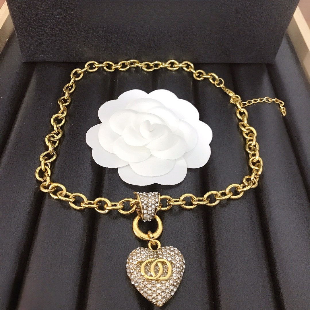 Luxury Designer Pendants Necklaces Stainless Steel Sweater Choker Pendant Jewelry Accessories Gifts Wholesale necklaces jewelry