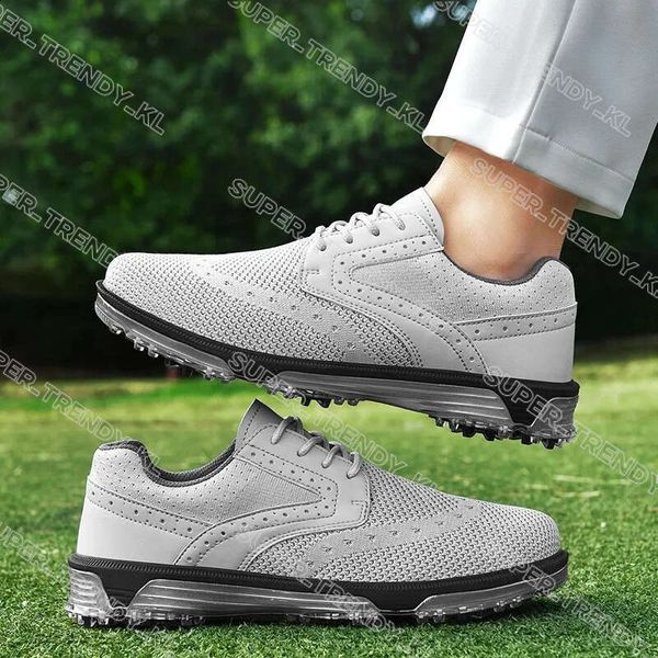 Professional Golf Shoes Men Sport Lightweight Golfer Footwear Outdoor Golfing Trainers Athletic Walking Golfing Sneaker 351