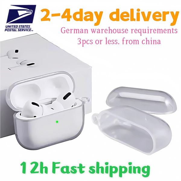For Apple Airpods Pro 2-Airpods 3 bluetooth earbuds Headphone Accessories Soft Silicone CaseCandy Headphones Cover with Strap