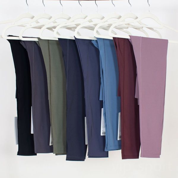 Yoga Fitness Pant Woman Yogas Calças que executam calças longas de alta elasticidade executa