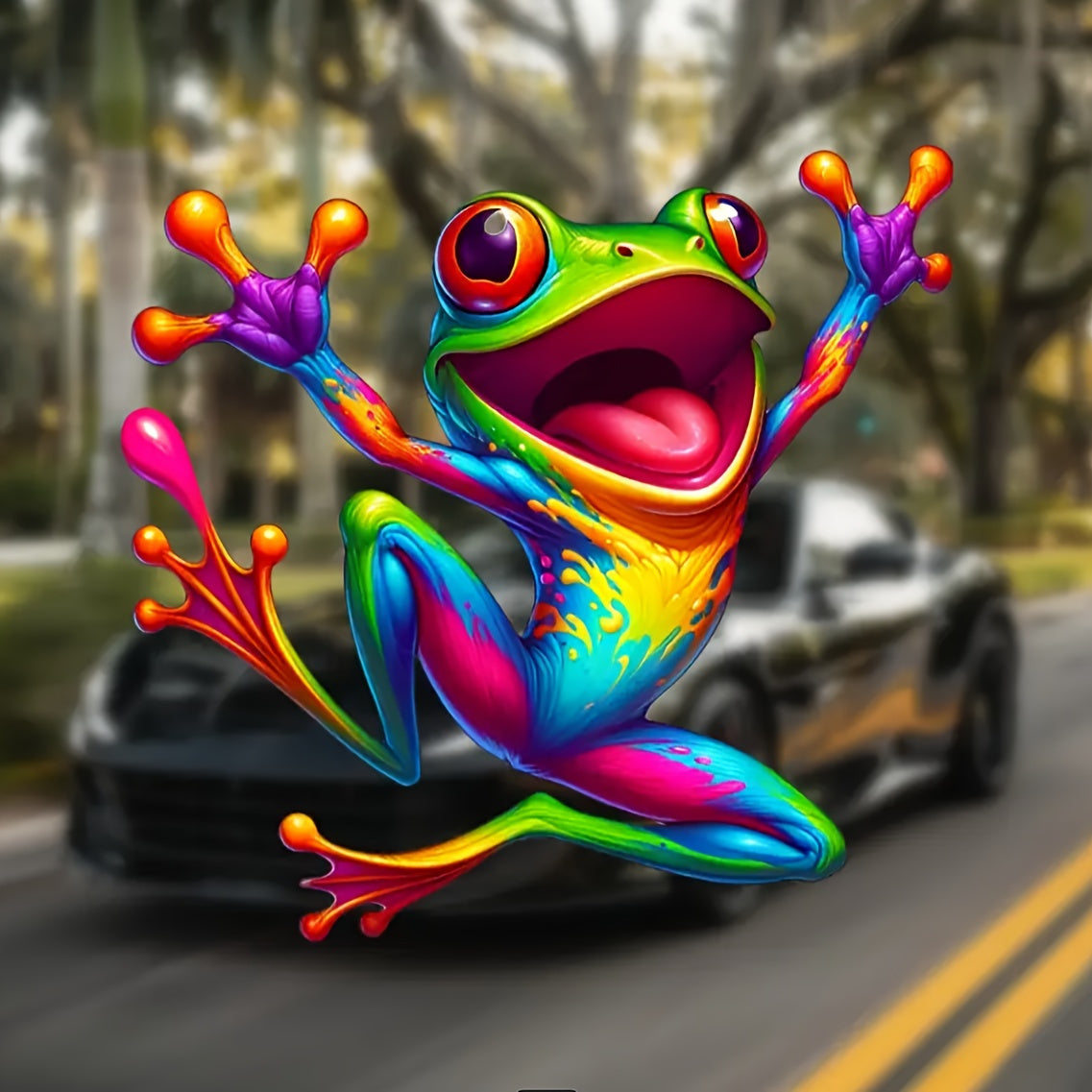 TEMU 2d Flat Floating Shelves Murals Wall Stickers Hanging Ornaments, Car Decals, Wall Decor, Art, Design, Peelandstick Decor, Decorative Stickers,