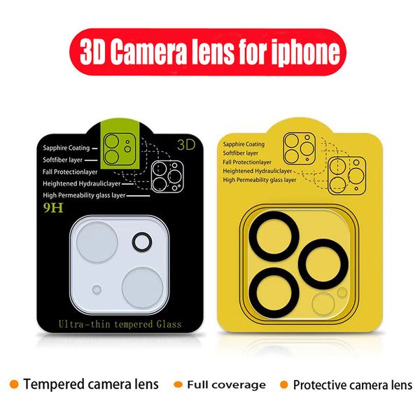 Phone for iPhone 16 15 14 13 12 Mini 11 Pro Max S24 Note20 Plus Ultra 3D Full Cover Back Camera Lens Tempered Glass Screen Protector