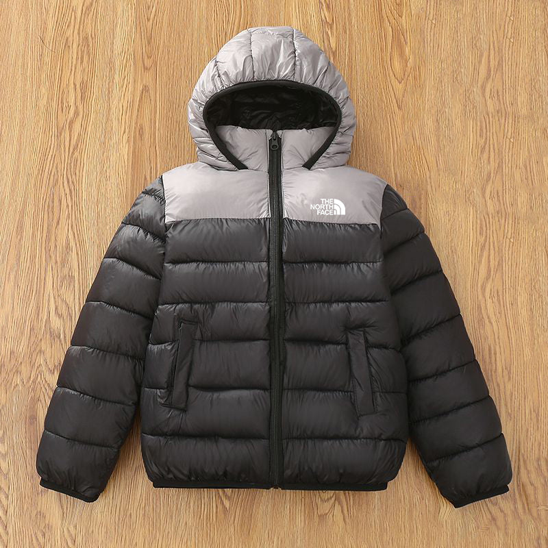 Winter Face 1996 Kids Warm Down Coats Autumn Children CottonPadded Jackets Boys Girls Clothing Baby Hooded Outerwear 415 Years H251011