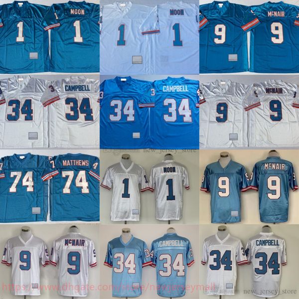 Throwback College Football Jersey - Retro Stitched 80 1 34 74 Breathable Sport