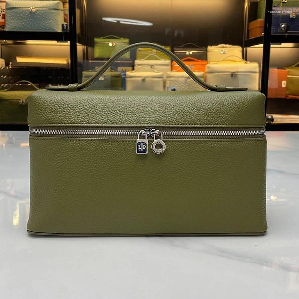 Evening Bags Spring And Autumn Daily Essential Product Calfskin Womens Simple LP Shoulder Bag