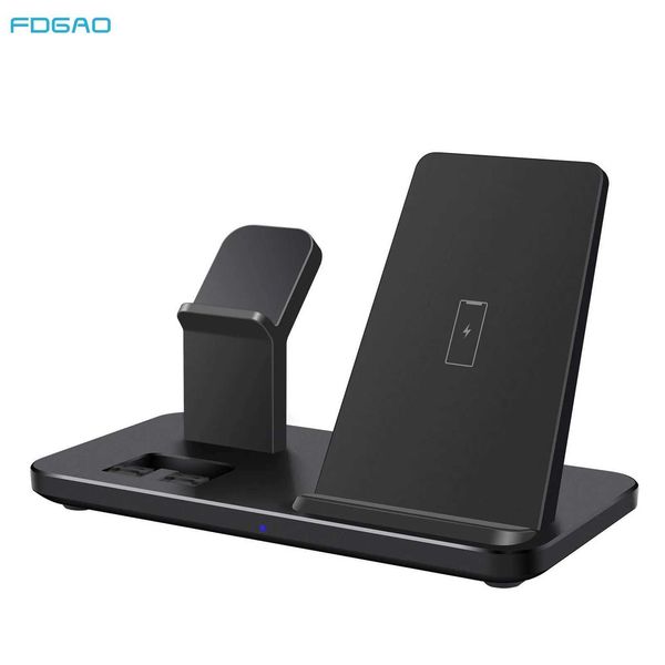15W Wireless Charger 3 in 1 For Samsung S24 S23 S22 S21 Fast Charging Dock Station For Galaxy Watch 6 5 4 Buds 2 Induction StandM240731