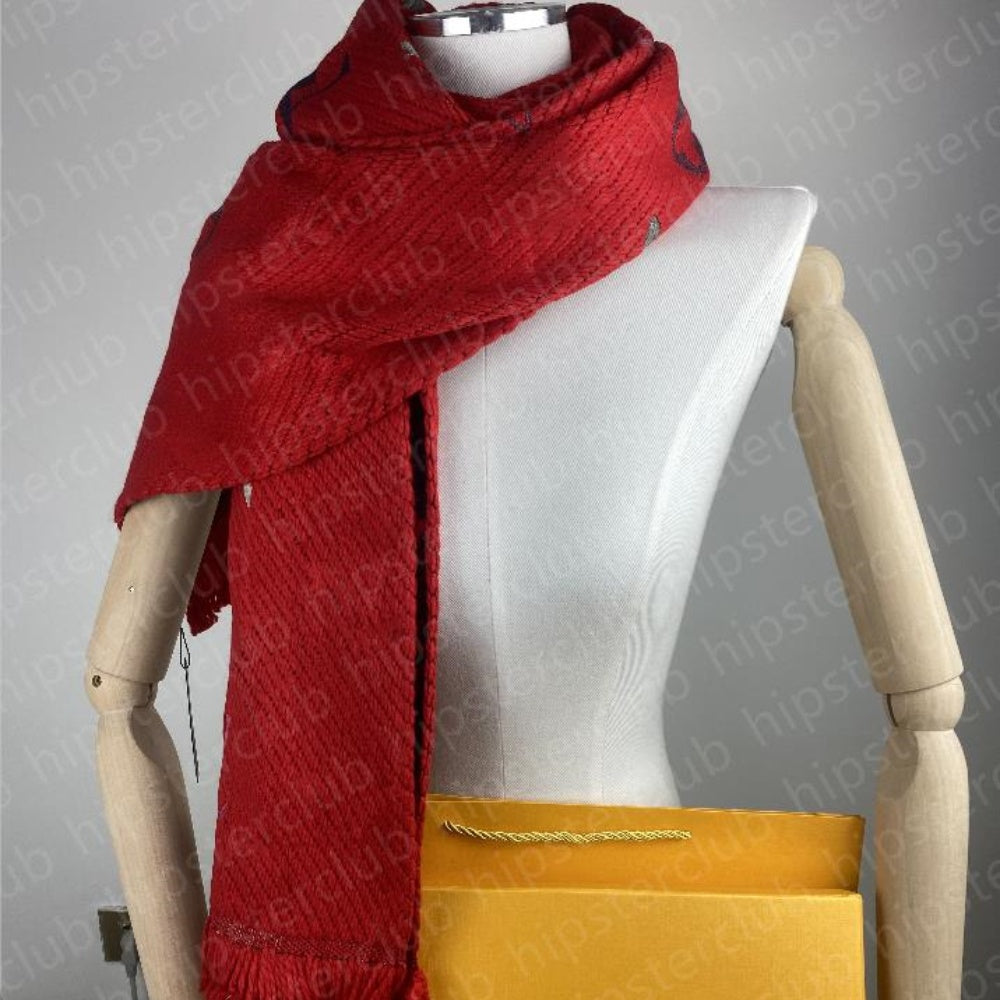 designer womens scarf fashion mens scarf Autumn and winter cashmere shawl Scarves Wraps woman Warm man Scarf Knitted scarf optional box