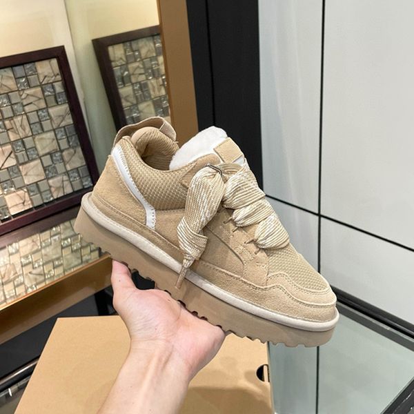 Tazz Treinadores Designer Sapatos Mulheres Tênis de Inverno Tênis de Bottom Shoes de Baixa Neve Sem Caixa 675