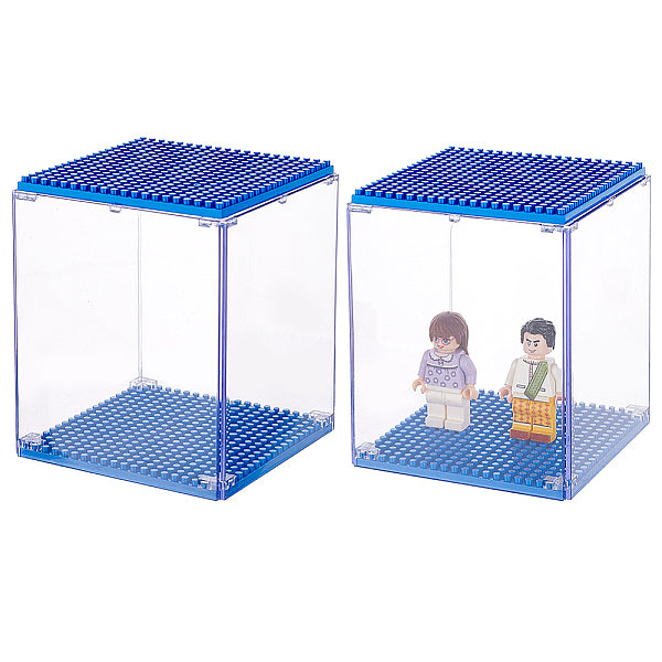 Vitrines pour figurines en plastique abs