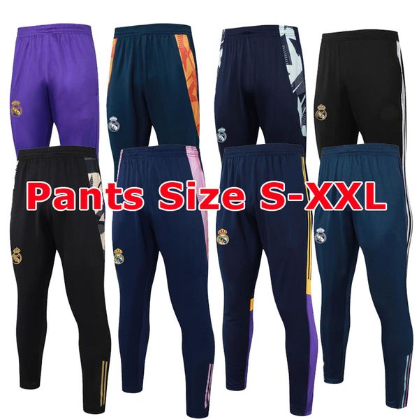 NEW 2024 2025 MBAPPE VINI JR MODRIC football training pants zipper pocket jogging tracksuit pants Size S-XXL