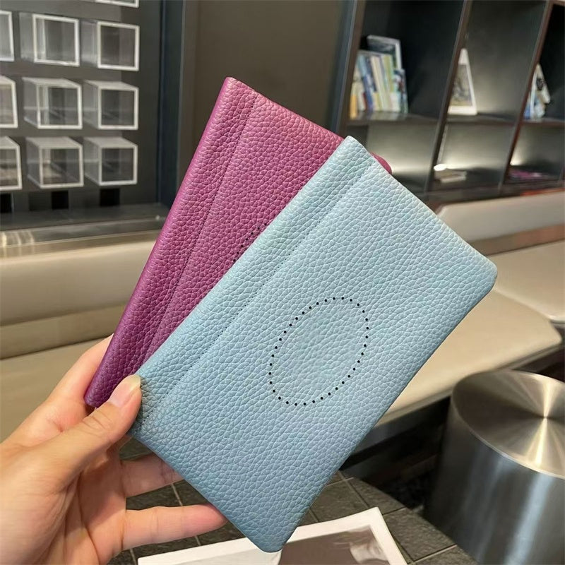 Long Short Wallet Designer Wallets Mini Coin Purse Genuine Leather Pouch Car Holders Zipper Poucht Letter TOP