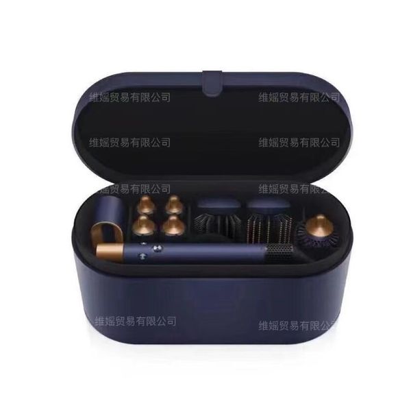 Hair Dryers 8 Heads Mtifunction Curler Professional Salon Dryer Tools Eu-Us-Uk Version Curg Iron Complete Styler Set Prussian Dro Dheit