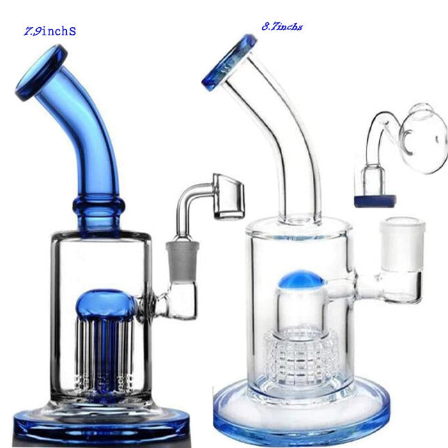 Arm Tree Glass Bong Water Pipes Bubbler Hookahs Matrix Perc Heady Glasses Dab Rigs Water bongs Smoking with 14mm