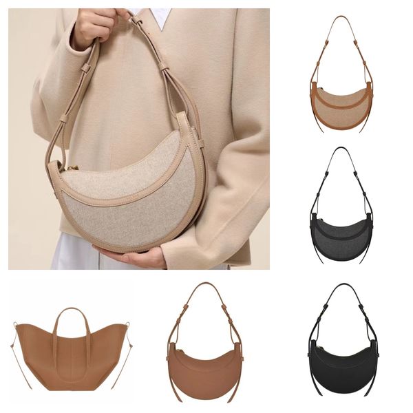 Number Ten Tisse Le Cyme Mini Large tote bag full grain textured leather designer magnetic buckle closure women handbags Numero Dix Half-Moo