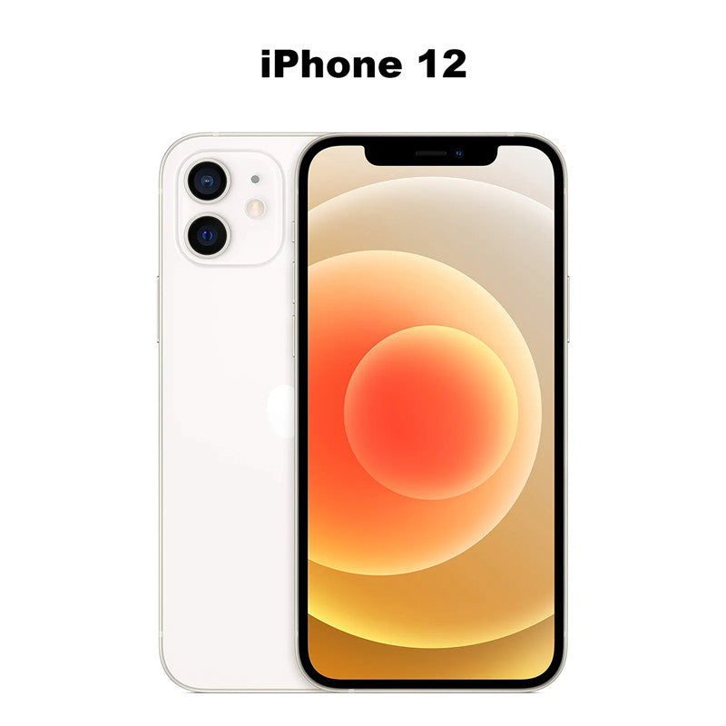 refurbished Apple iPhone 12 64GB-128GB ROM Unlocked Smartphone Face ID 6.1&quot; OLED Screen A14 Bionic Chip 12MP Camera 5G CellPhone